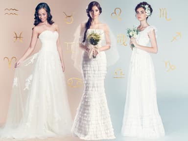 Das Brautkleid zum Sternzeichen