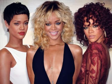 Rihannas Frisuren - eine Zeitreise