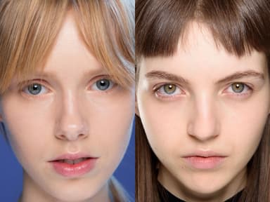 Ungeschminkte Models