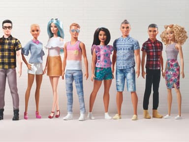 Durch die Jahre mit Barbie