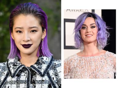 Lila Haare: So geht der Frisurentrend