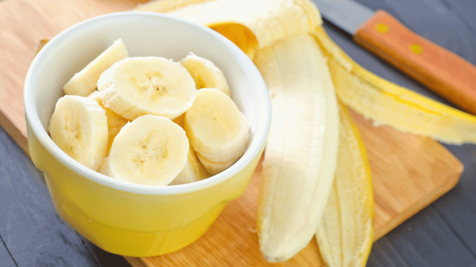 bananen-frühstück