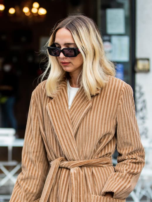 langer Bob am Hinterkopf