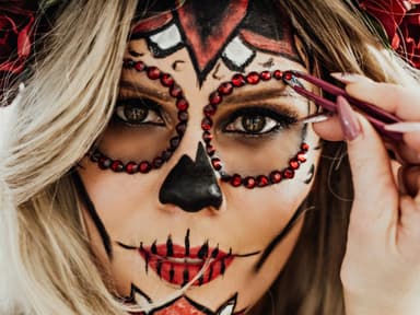 Luxus Halloween Skelett Schminken Bilder