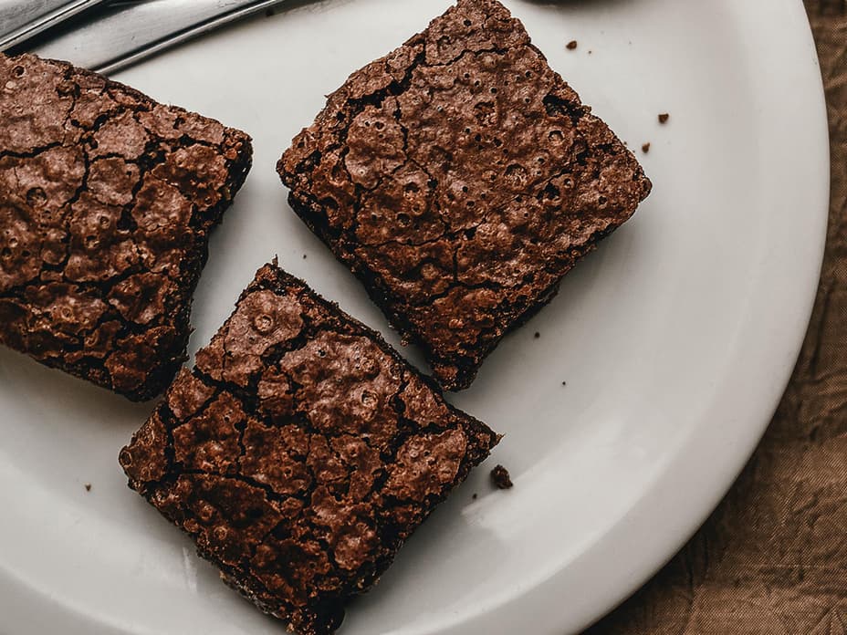 Vegane Brownies 3 Zutaten
