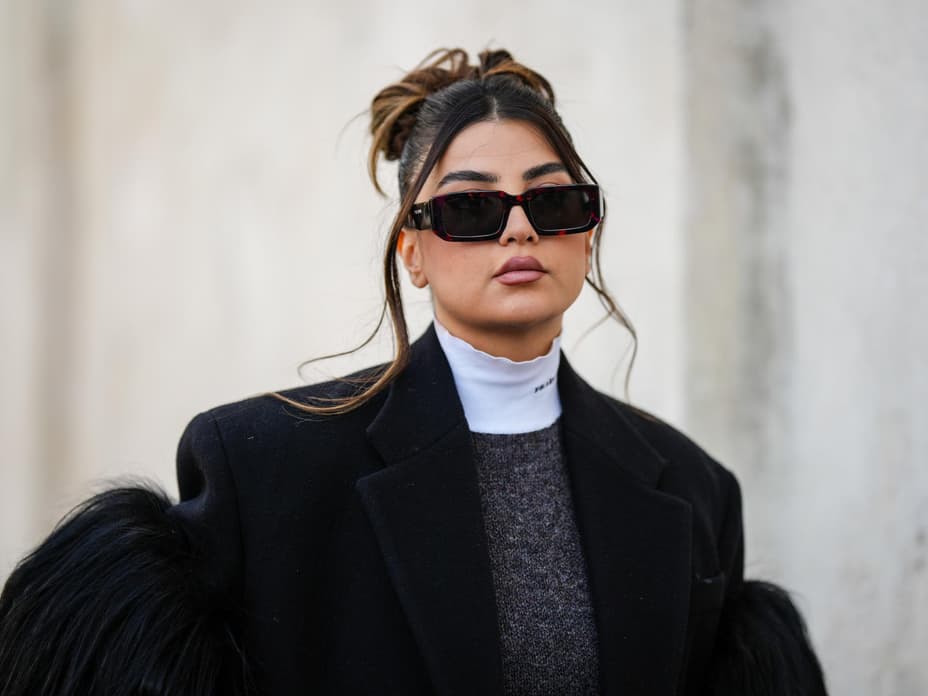 Tutorial zum geflochtenen Messy Bun