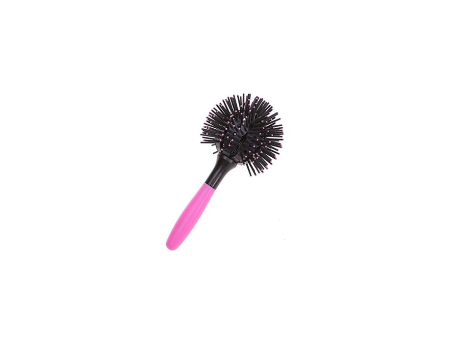 Mixup! 3D Bomb Curl Brush – Runde Kugelbürste Für Locken & Volumen, Perfekt Für Blow-out Zu Hause
