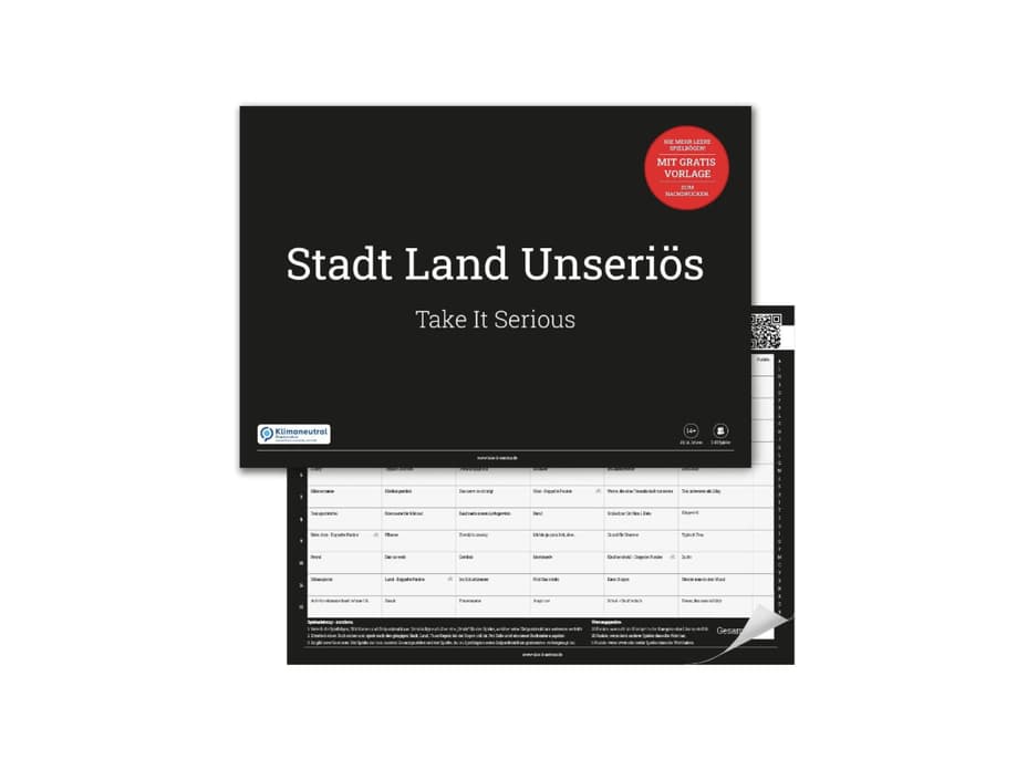 Lustige "Stadt, Land, Fluss"-Kategorien: 75 Ideen