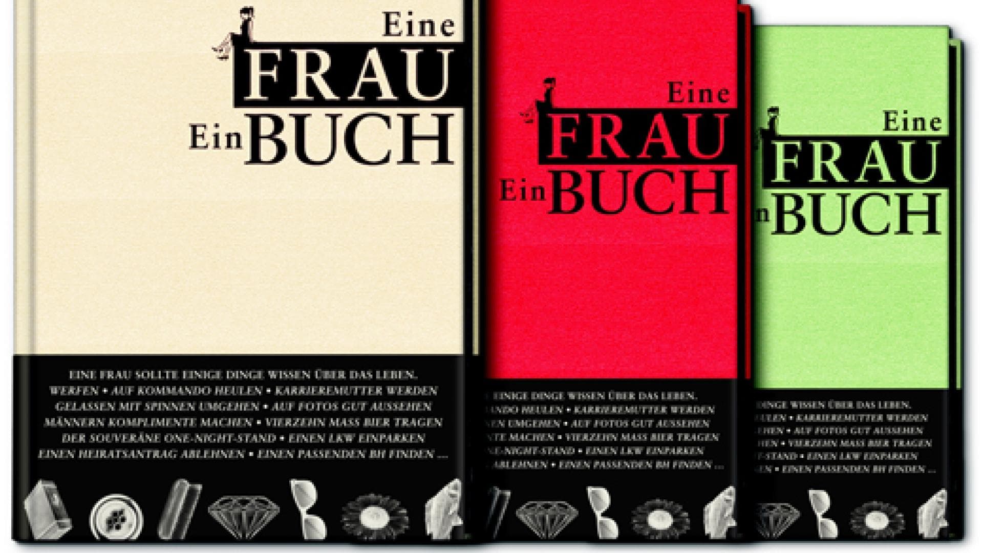 Eine Frau. Ein Buch.