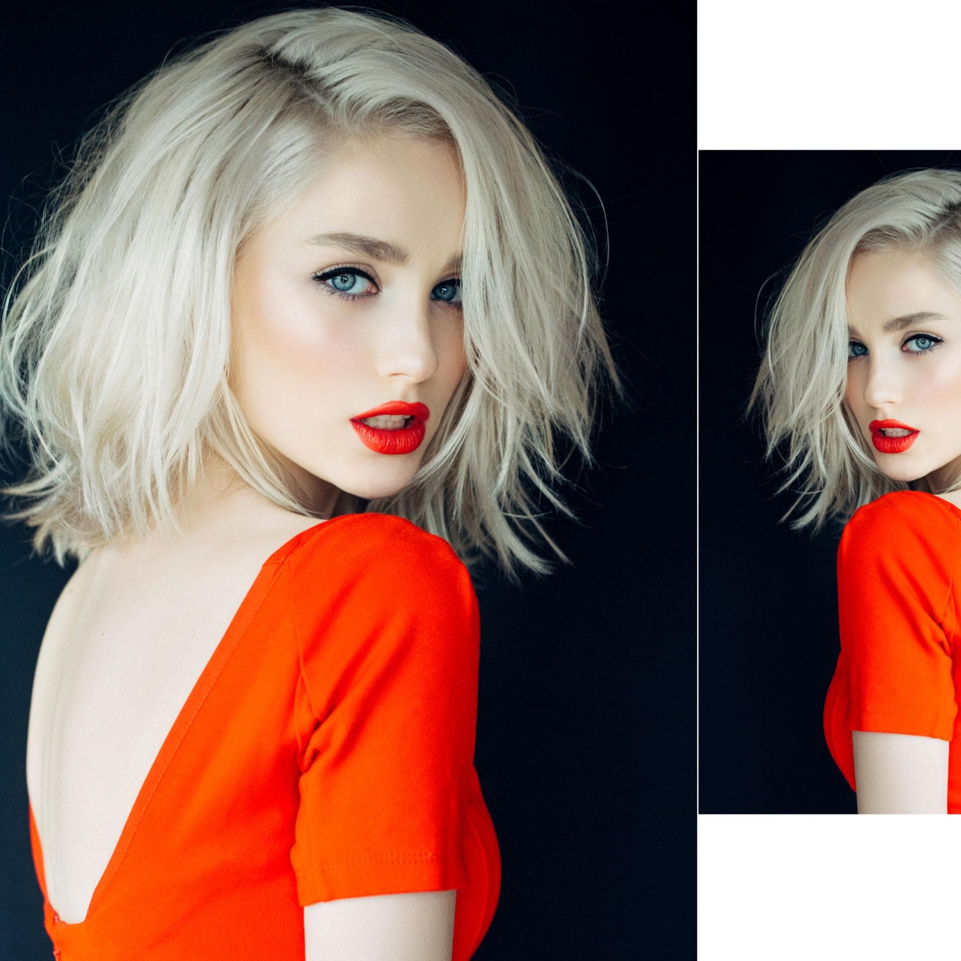 Leighton Meester mit blonden Haaren