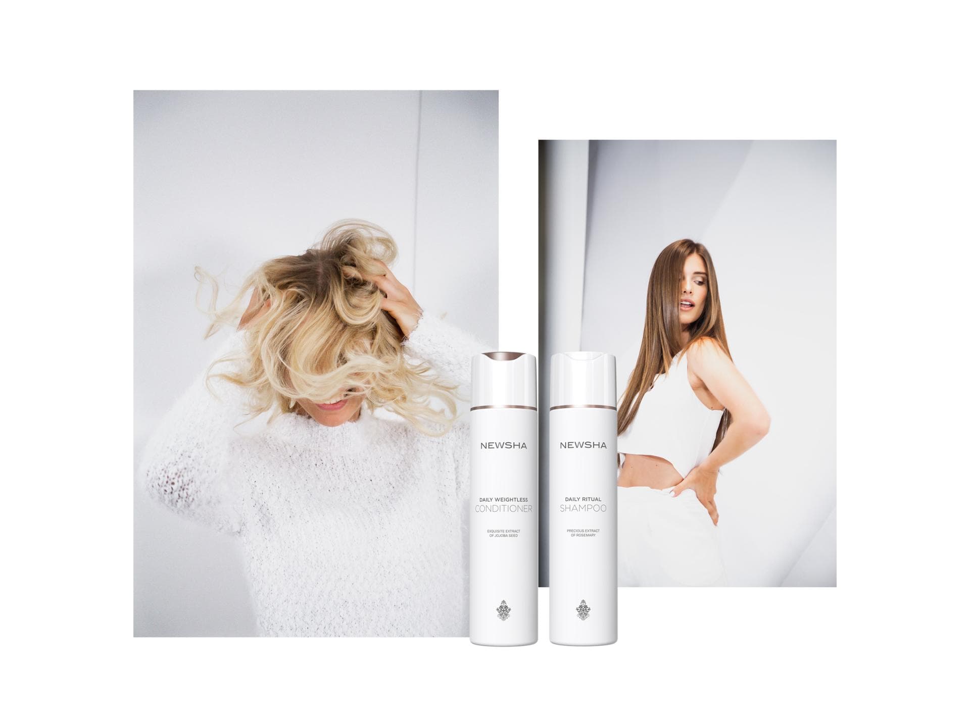 Gewinne 1 Von 40 Haarpflege Sets Von Newsha Jolie De