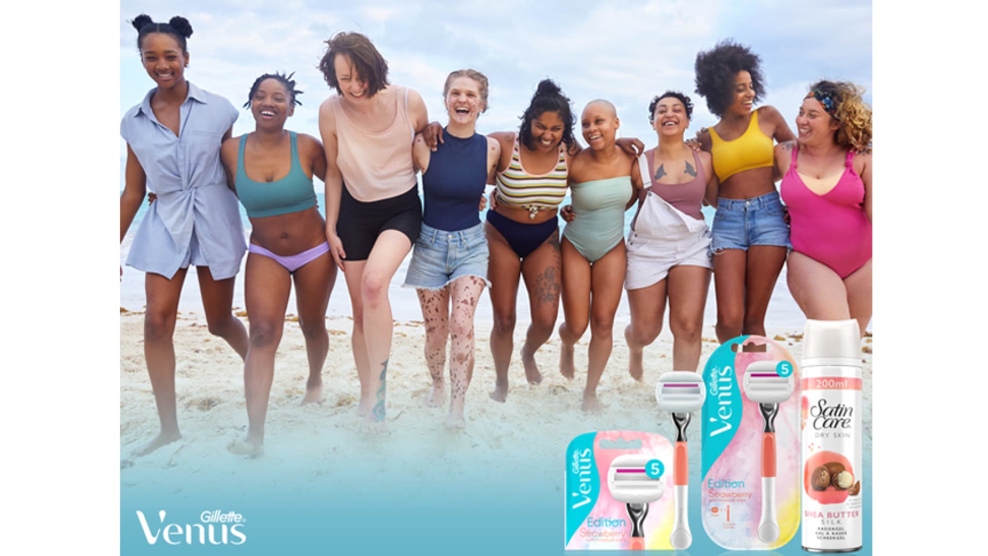 5 Gillette Venus Geburtstags Pakete Zu Gewinnen Jolie De