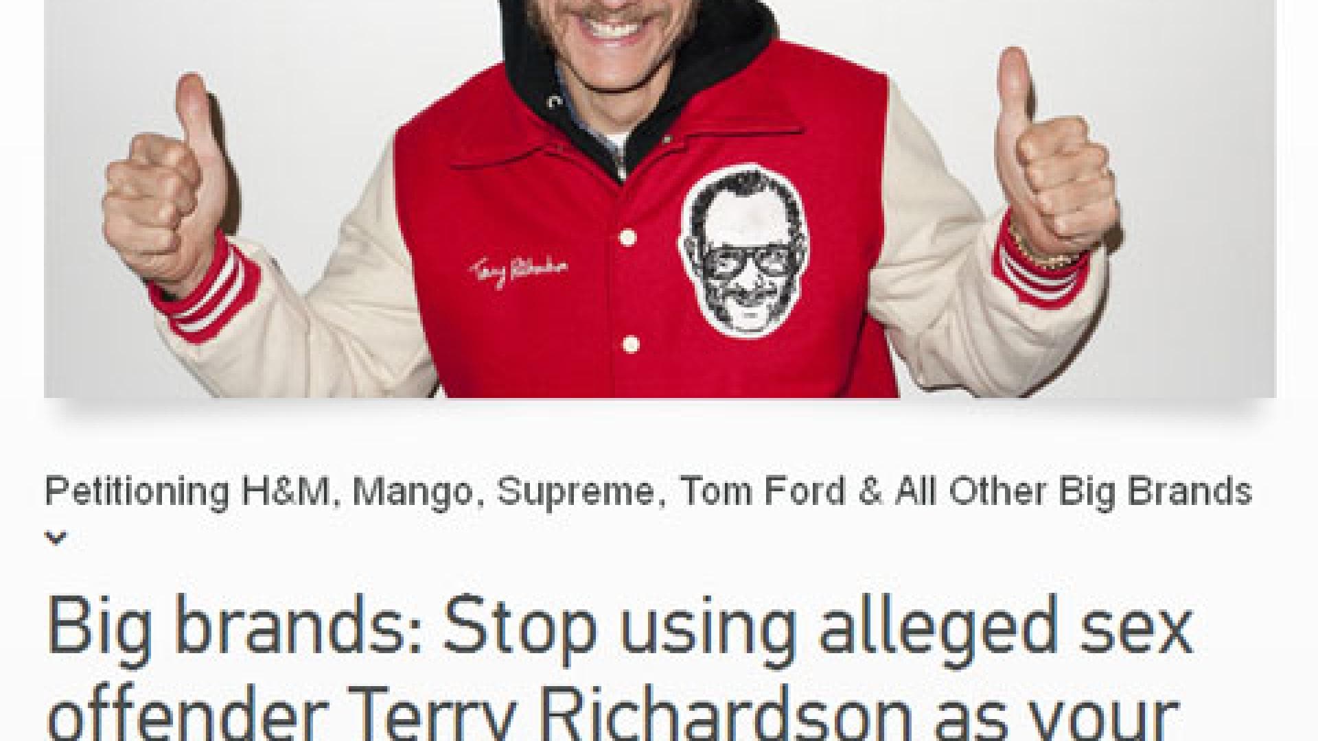 Petition gegen Terry Richardson