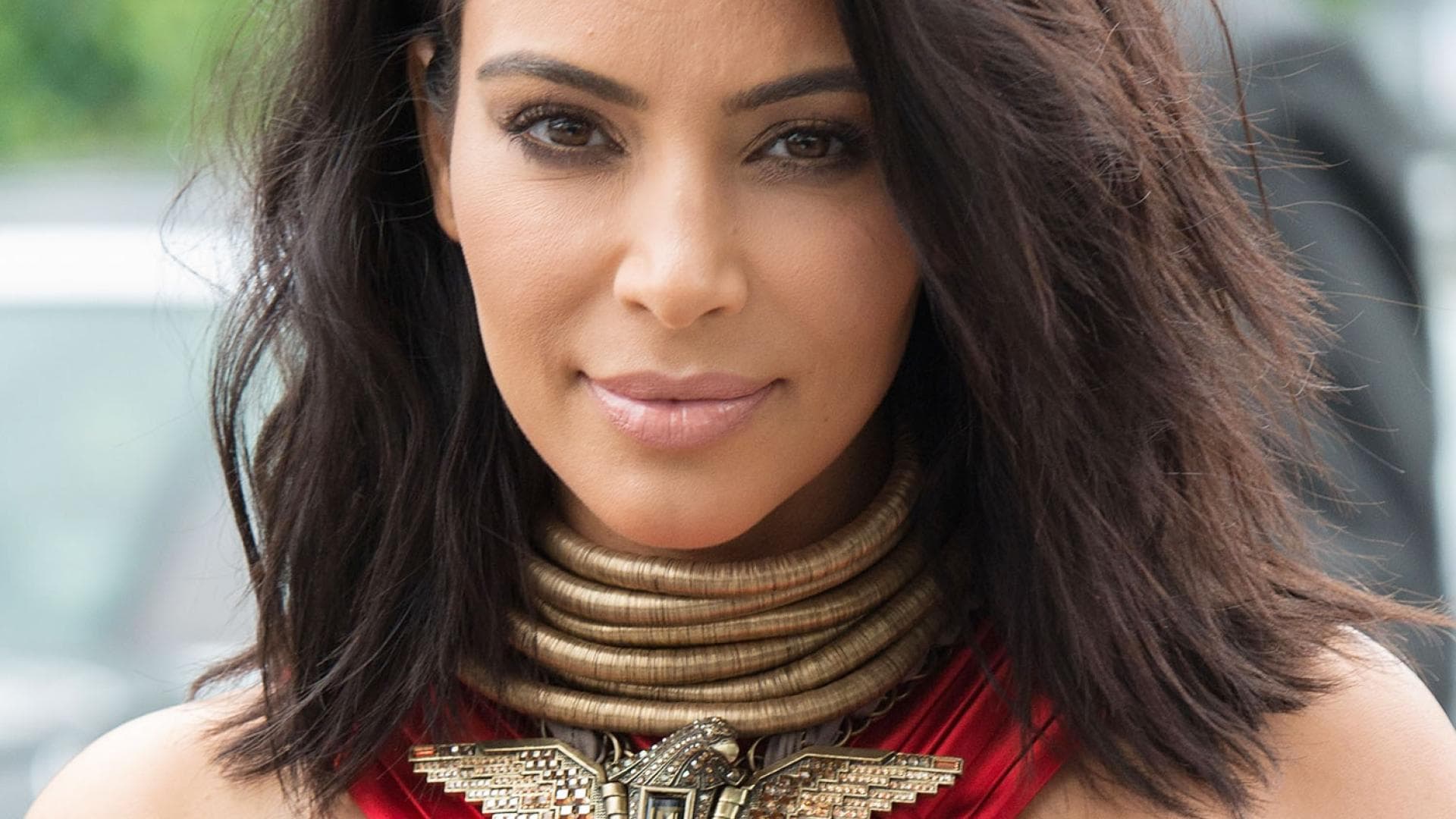 Frisur Mittellang Bei Kim Kardashian