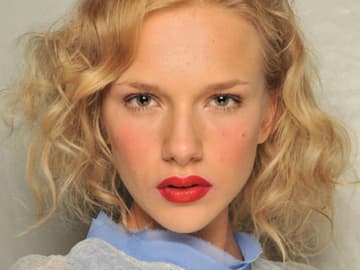 Ein Bob Fur Leicht Gelocktes Feines Haar